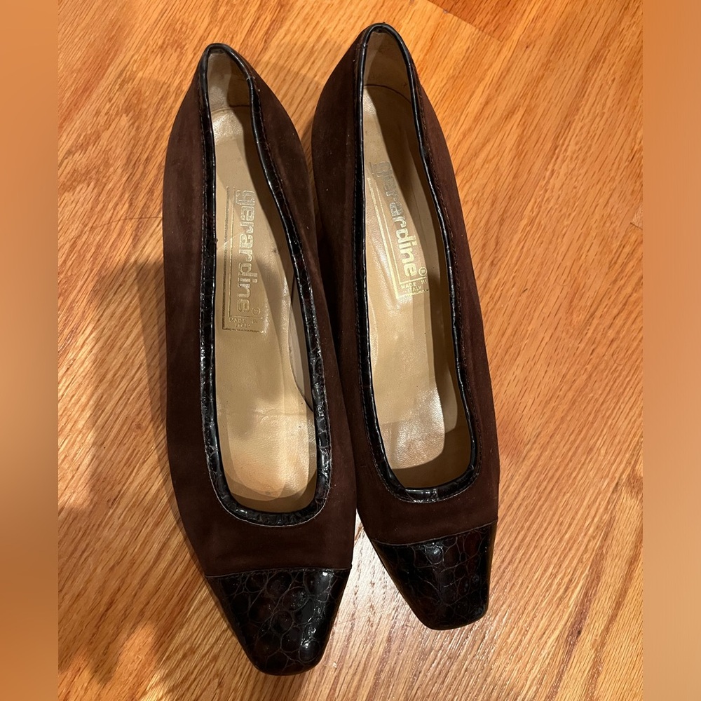 Geradine size 39 leather